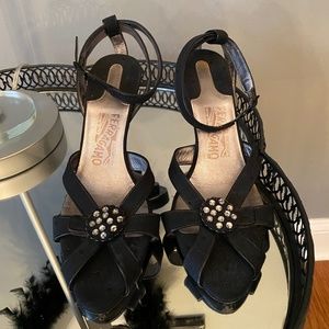 Ferragamo strappy heels